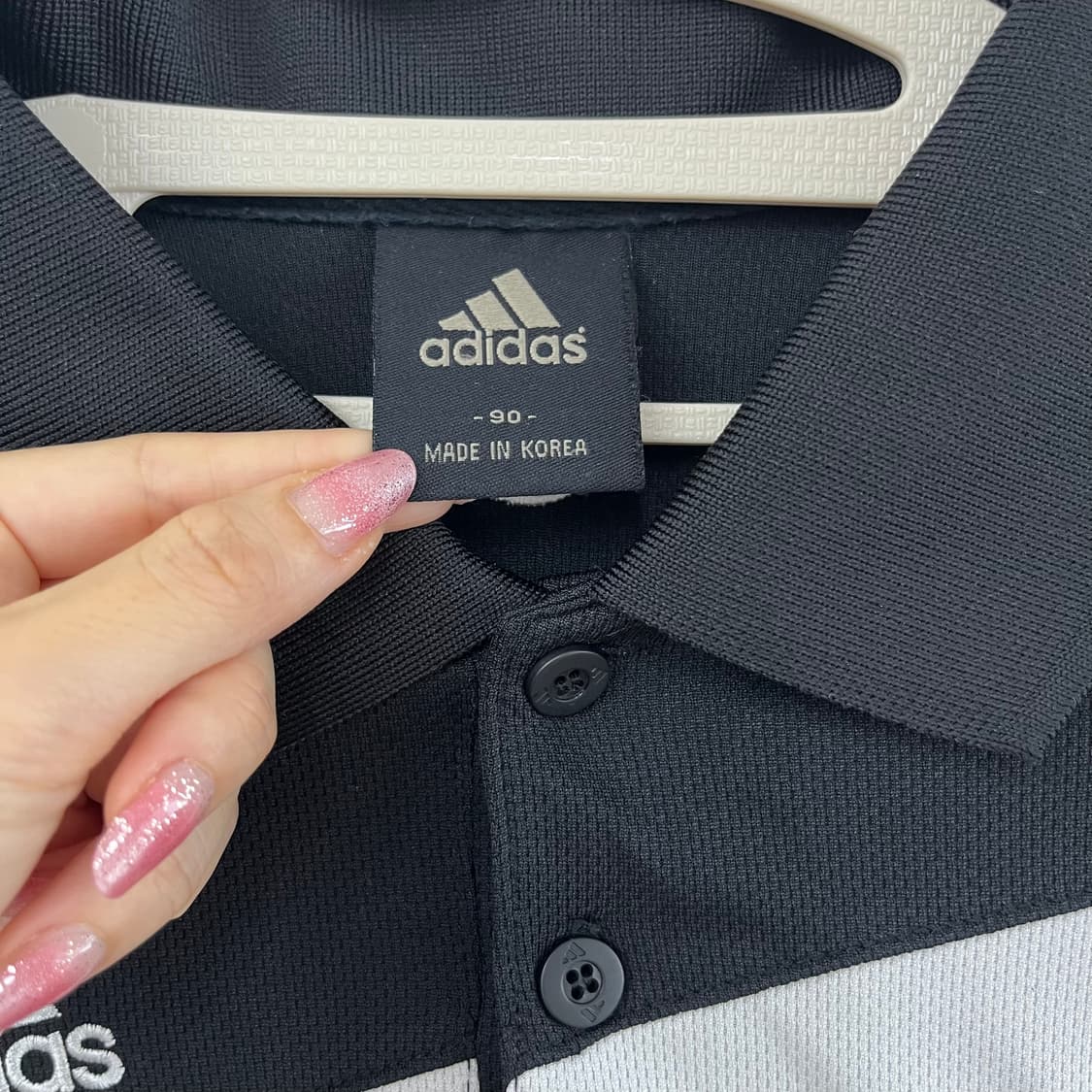 아디다스 수원삼성 블루윙즈 폴로 카라 긴팔 티셔츠 상품이미지5