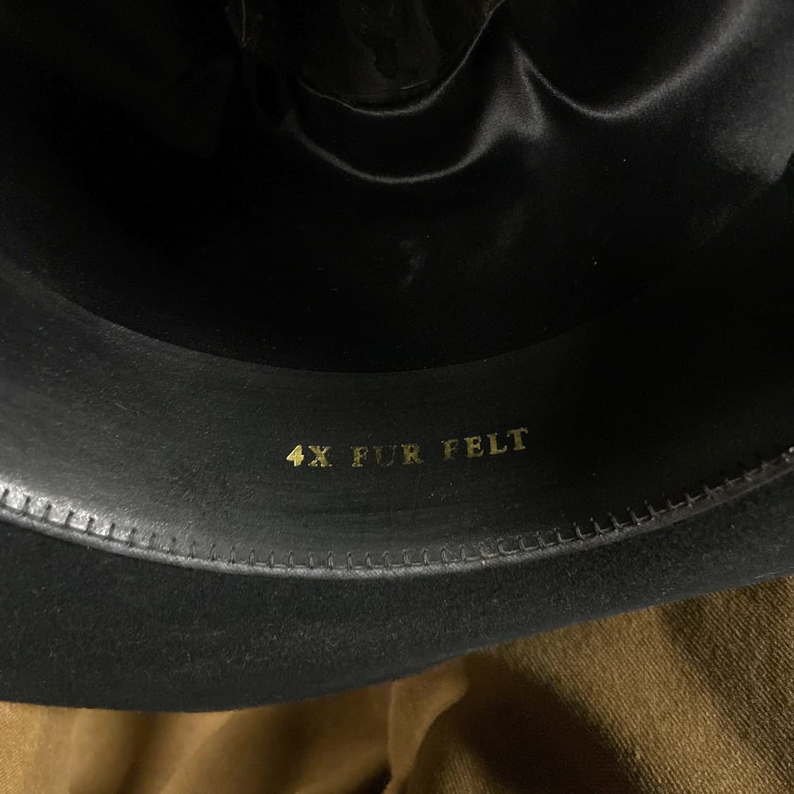 찰리원홀스 X405 로우 캐틀맨 카우보이 모자 7 5/8 사이즈 상품이미지4