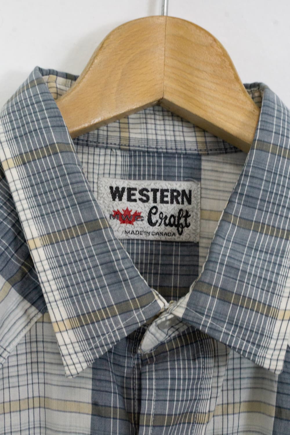 90s canada made western shirt 상품이미지3