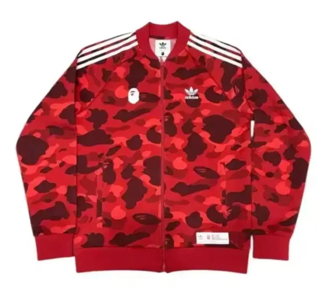 아디다스X베이프 트랙탑 져지 적계 카모 상품이미지1