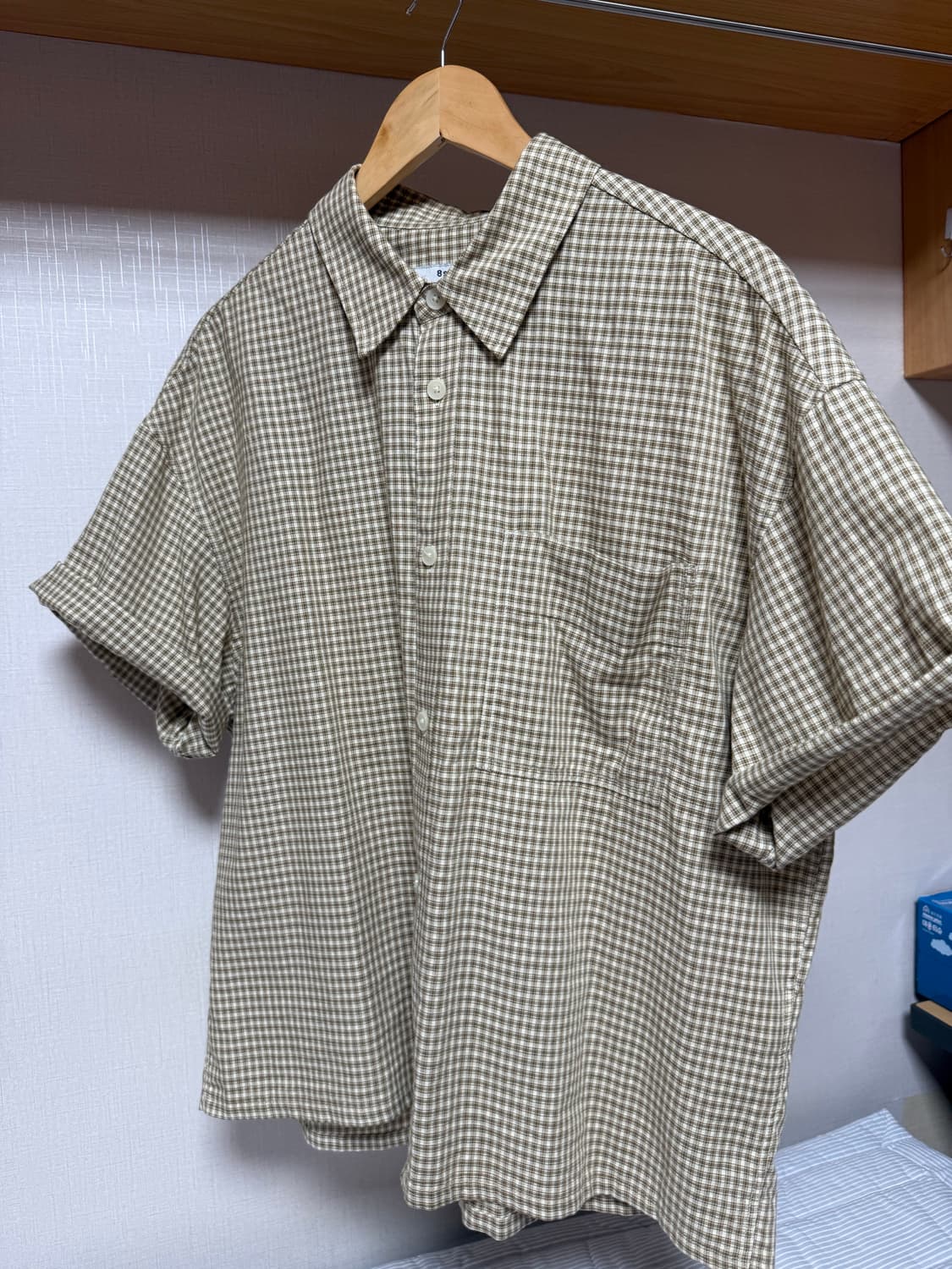 8 second check shirt 상품이미지1