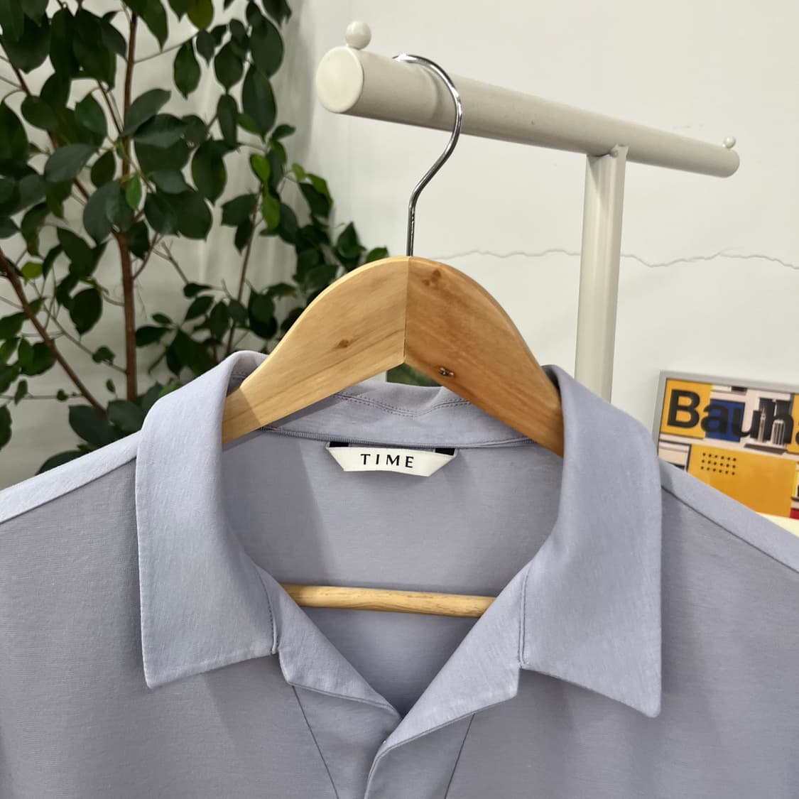 타임 코튼 반팔 칼라 티셔츠 XL 상품이미지3