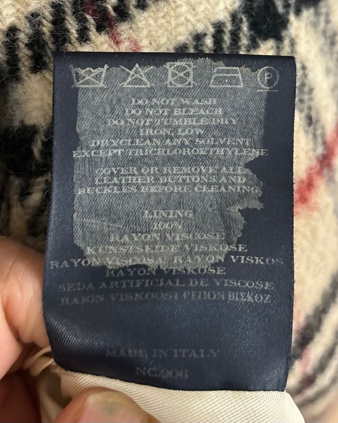 버버리 체크 롱 코트 상품이미지8