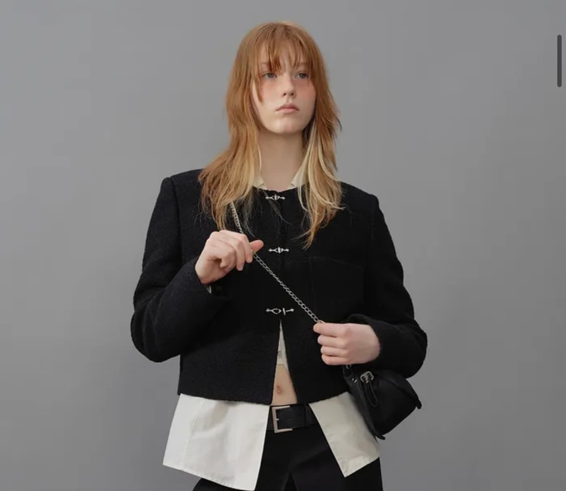 [RAIVE] Tweed Jacket 레이브 트위드 자켓 상품이미지1