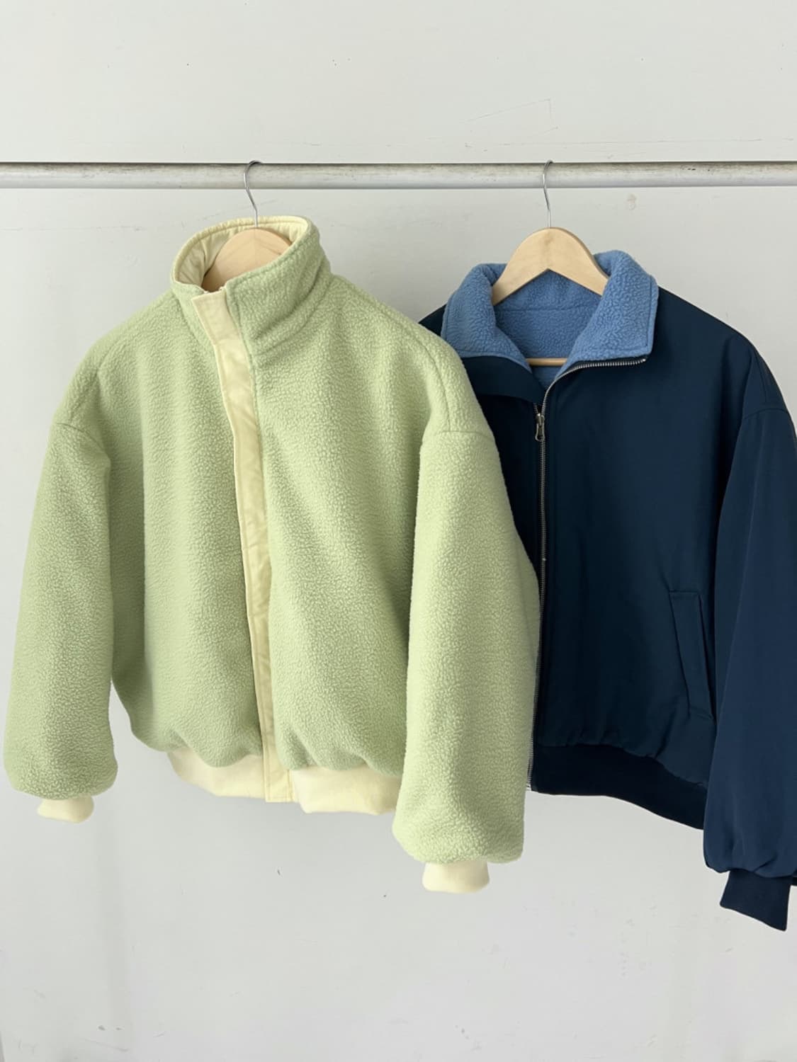 리버시블 플리스 점퍼 후리스 상품이미지9