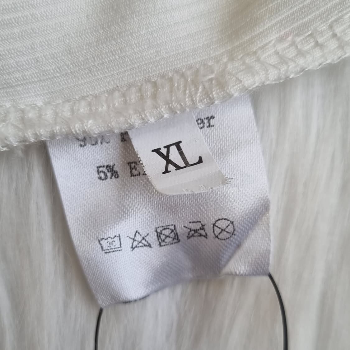 일본 빈티지 십자가 프린트 골지 티셔츠 1950 상품이미지6