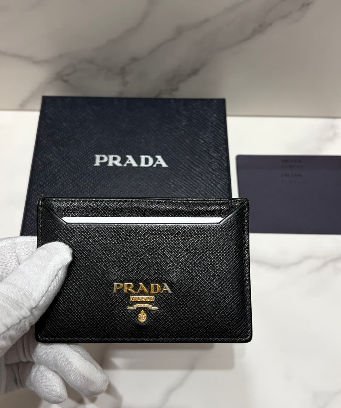 [정품] 프라다 사피아노 카드지갑 판매 상품이미지1