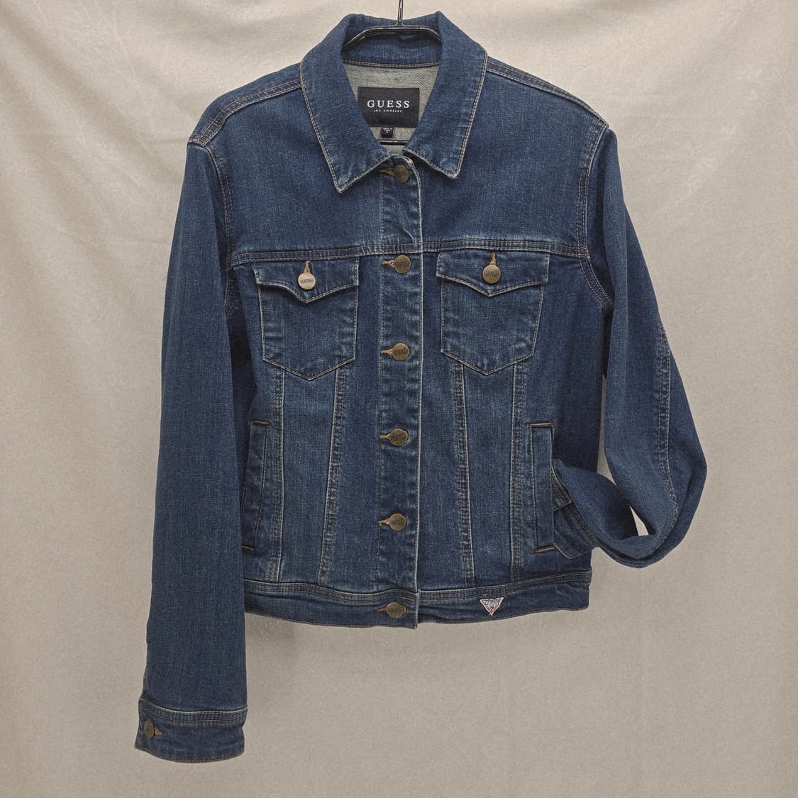 게스 데님 청자켓 여성 상품이미지5