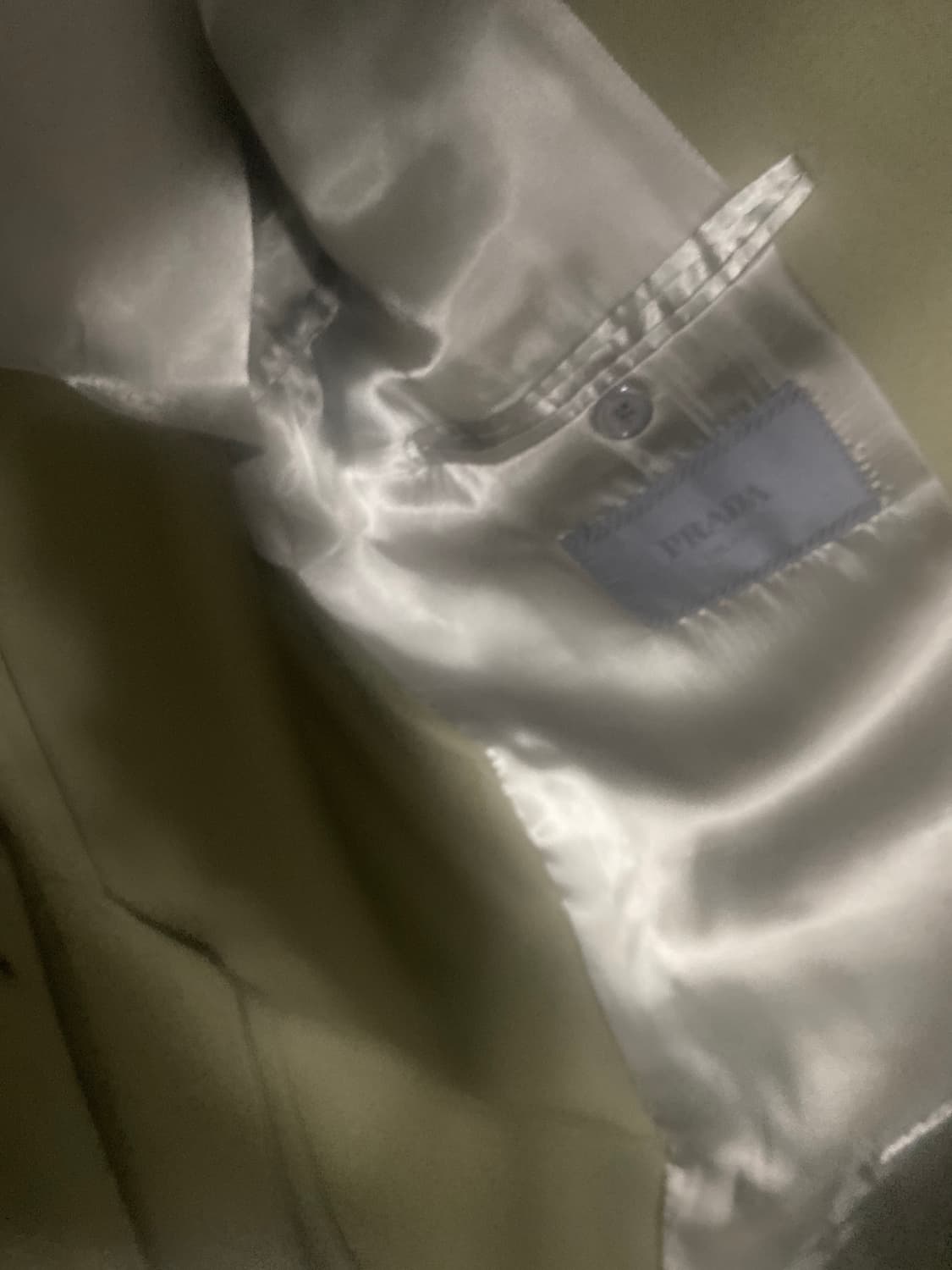 프라다 모스그린 코트 prada 상품이미지2