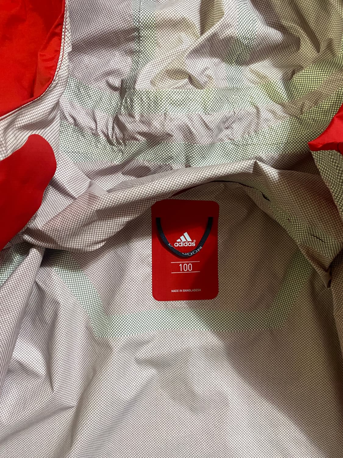 (미착용) 아디다스 클라이마프루프 바람막이 100~105 상품이미지3