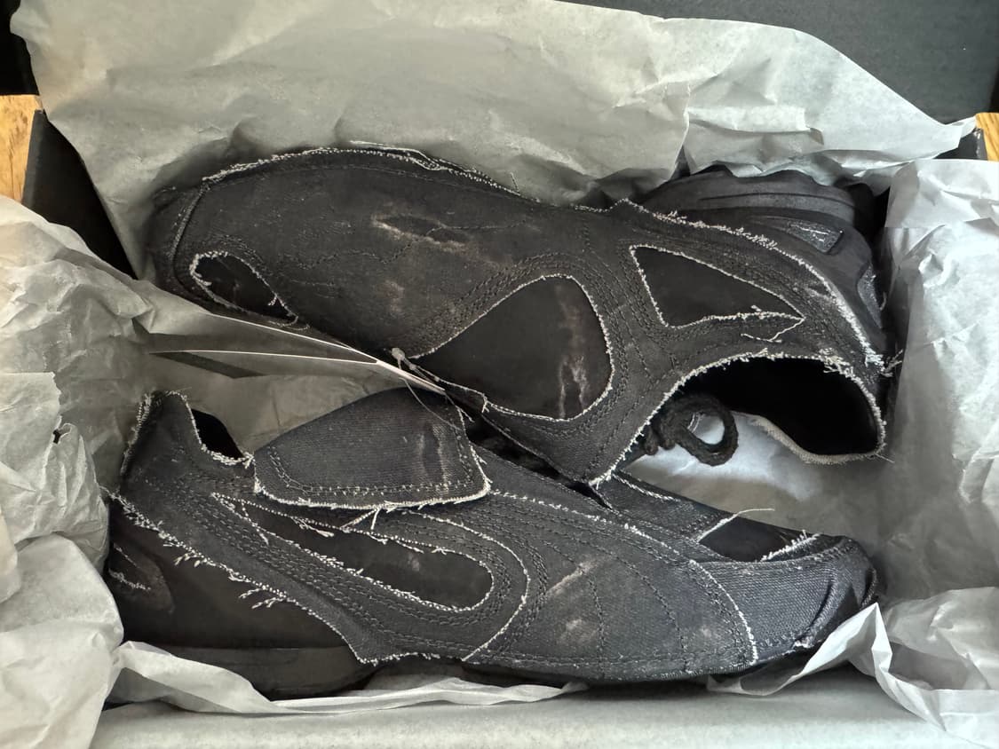 (280) 지용킴 푸마 v-s1 다크 블랙 상품이미지2