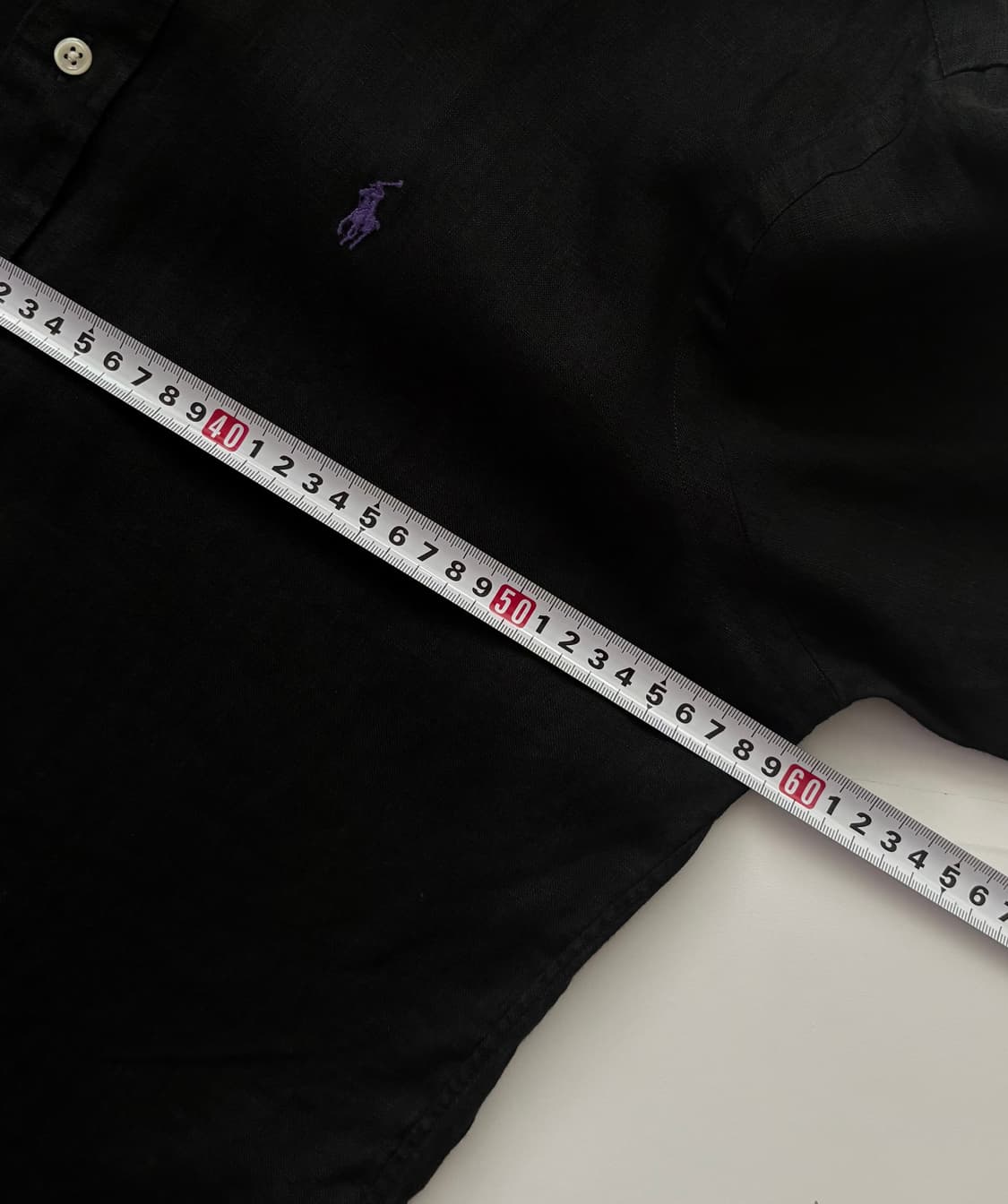 Polo 폴로랄프로렌 블랙 린넨 셔츠 상품이미지6