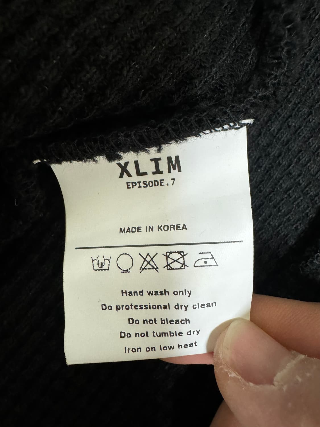 [L] 엑슬림 EP.7 14 자켓 블랙 상품이미지6