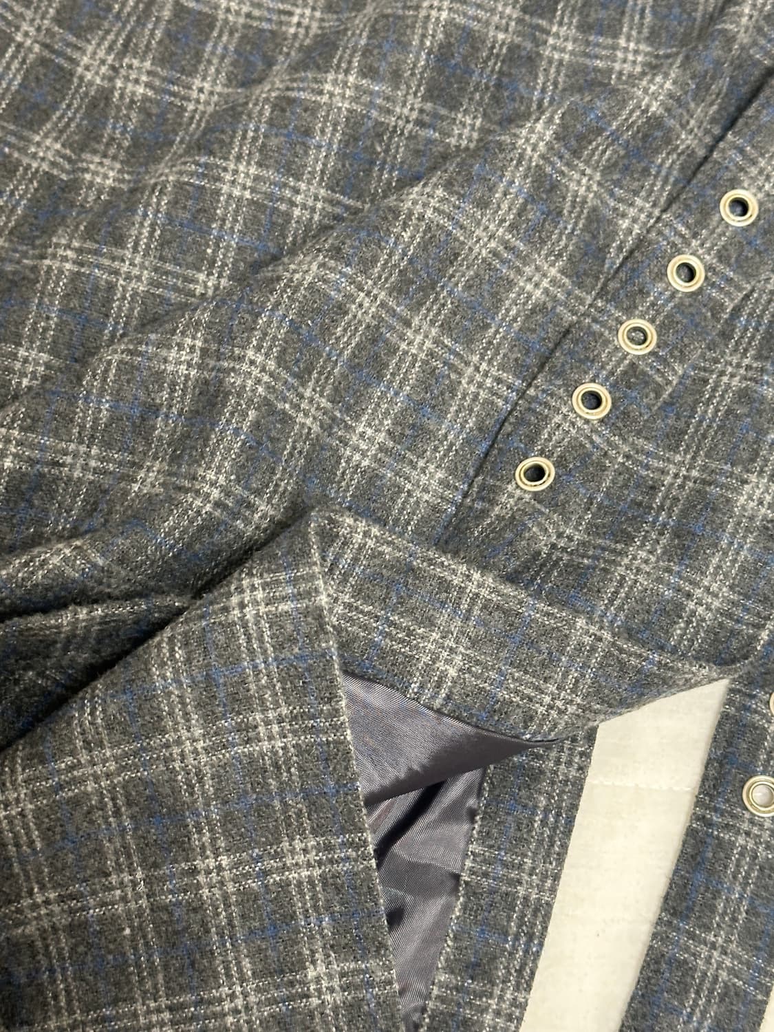 이이알하우스 Check belt skirt 상품이미지5