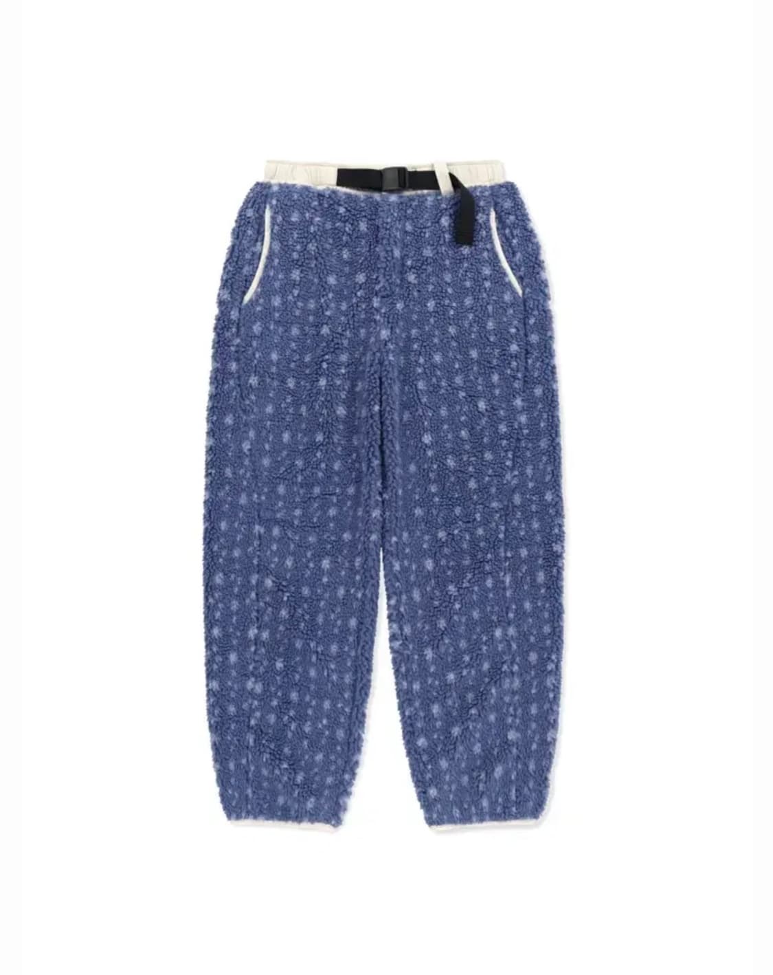 썬러브 Kumo Sherpa Fleece Pants Blue 상품이미지1