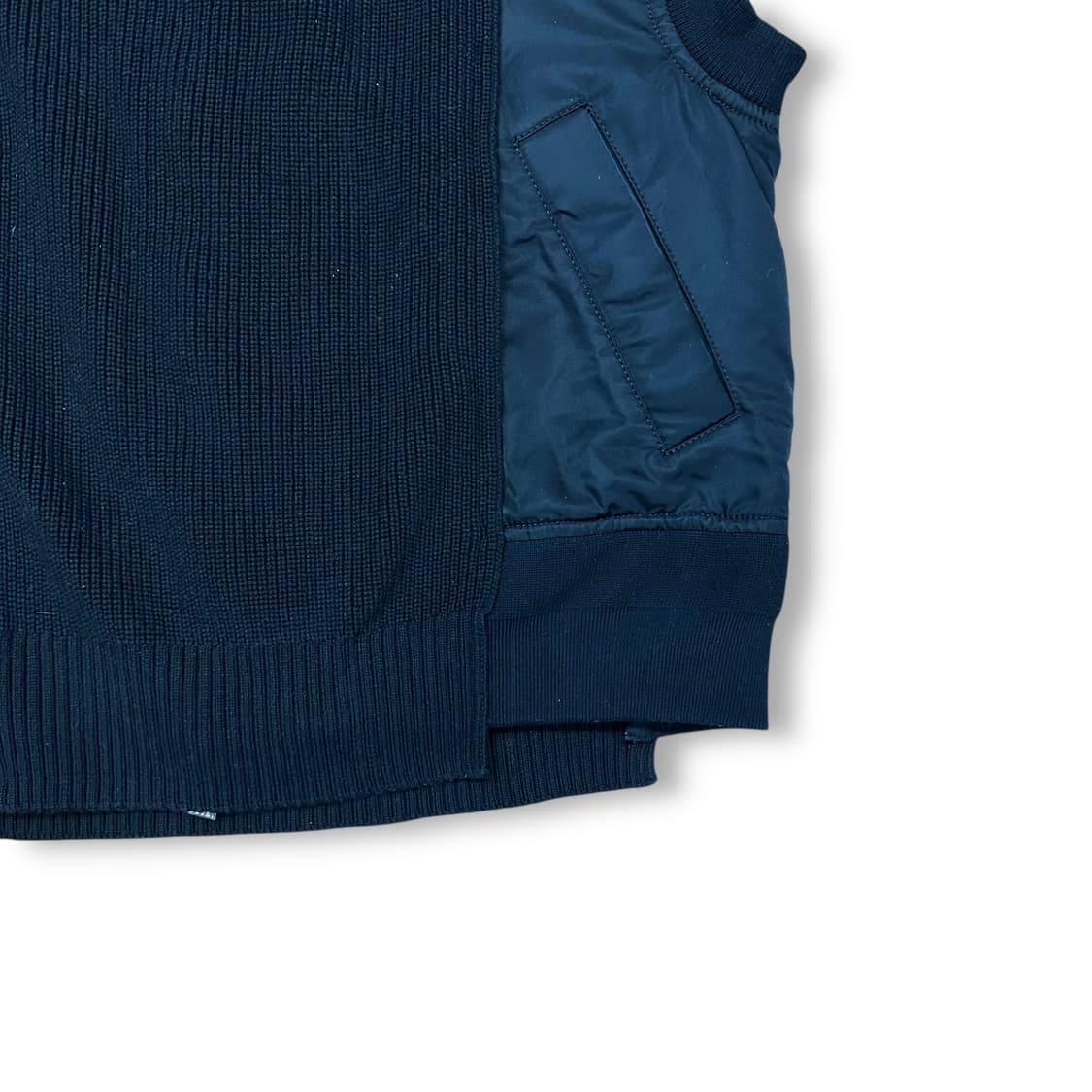 사카이 블랙 패널 베스트 상품이미지3