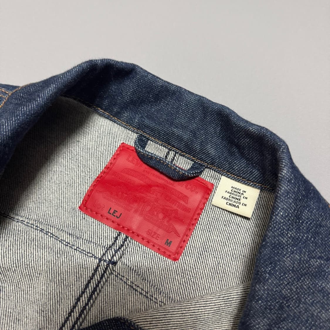 리바이스(Levi's) 인디고블루 LEJ 엔지니어드 쇼트 트러커 자켓 상품이미지3