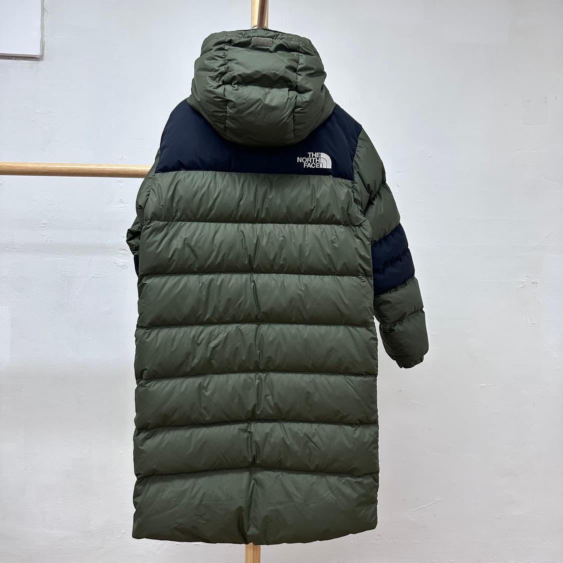 노스페이스 800필 윈드스토퍼 롱패딩 90(S) 구스다운 코트 J21 상품이미지4
