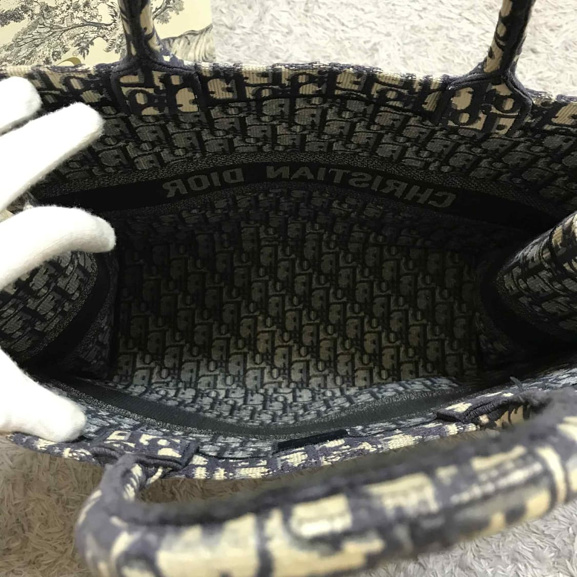 {클로젯}[L][신형]디올 북 토트백 상품이미지4