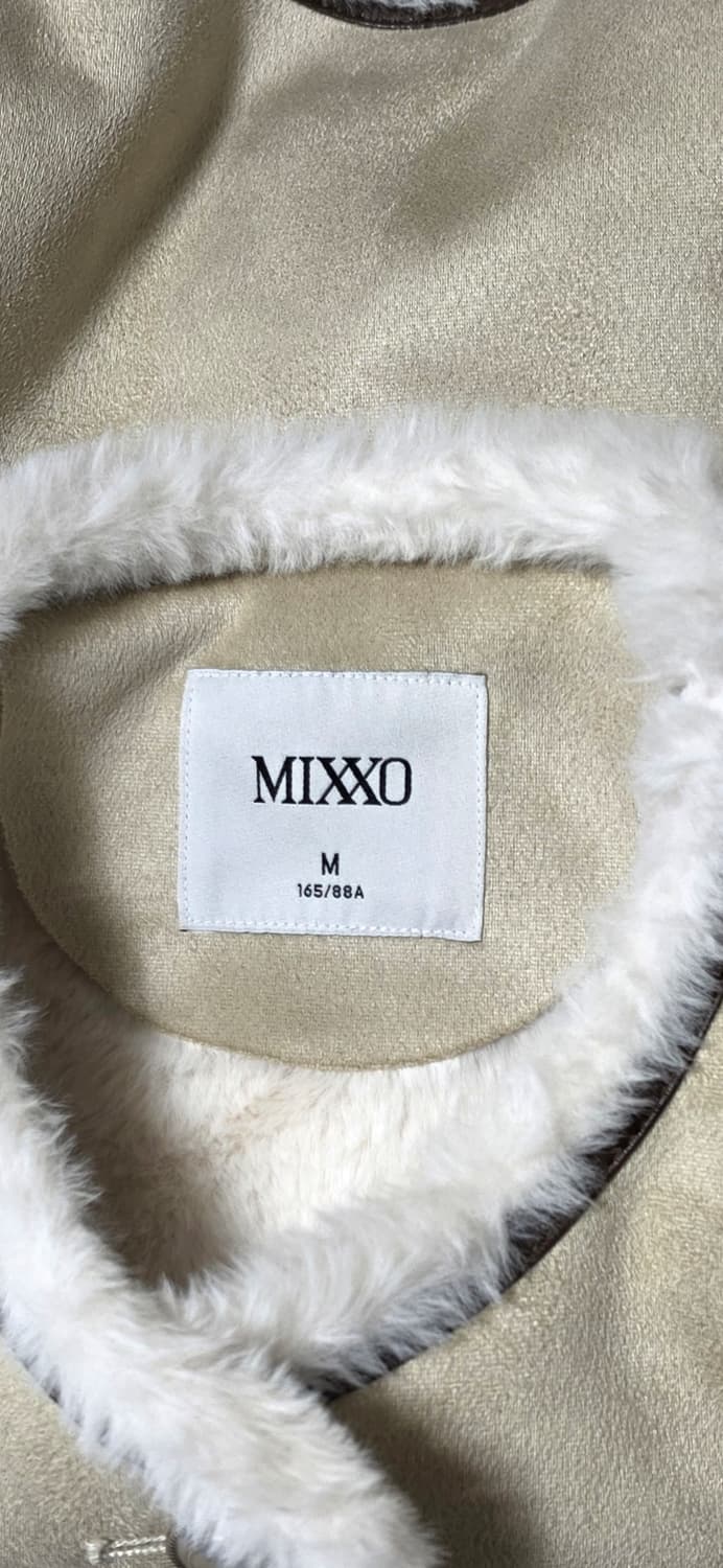 믹쏘 무스탕 자켓 M 상품이미지3