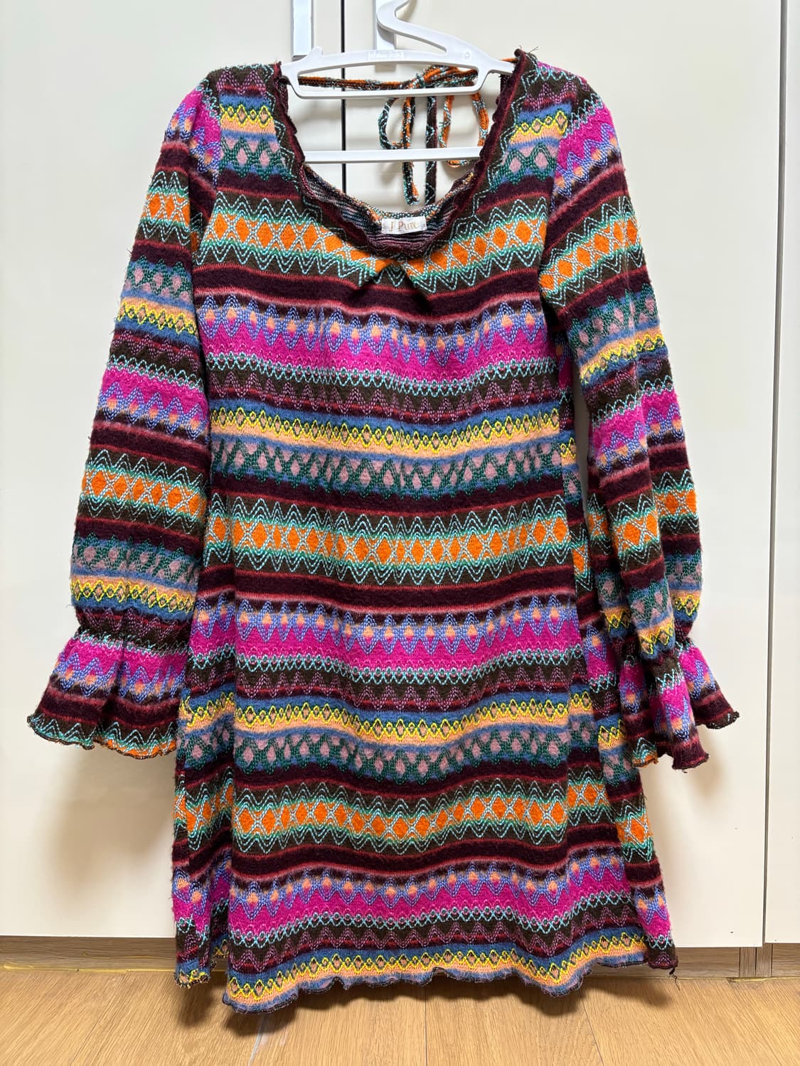 빈티지 니트 원피스 상품이미지1