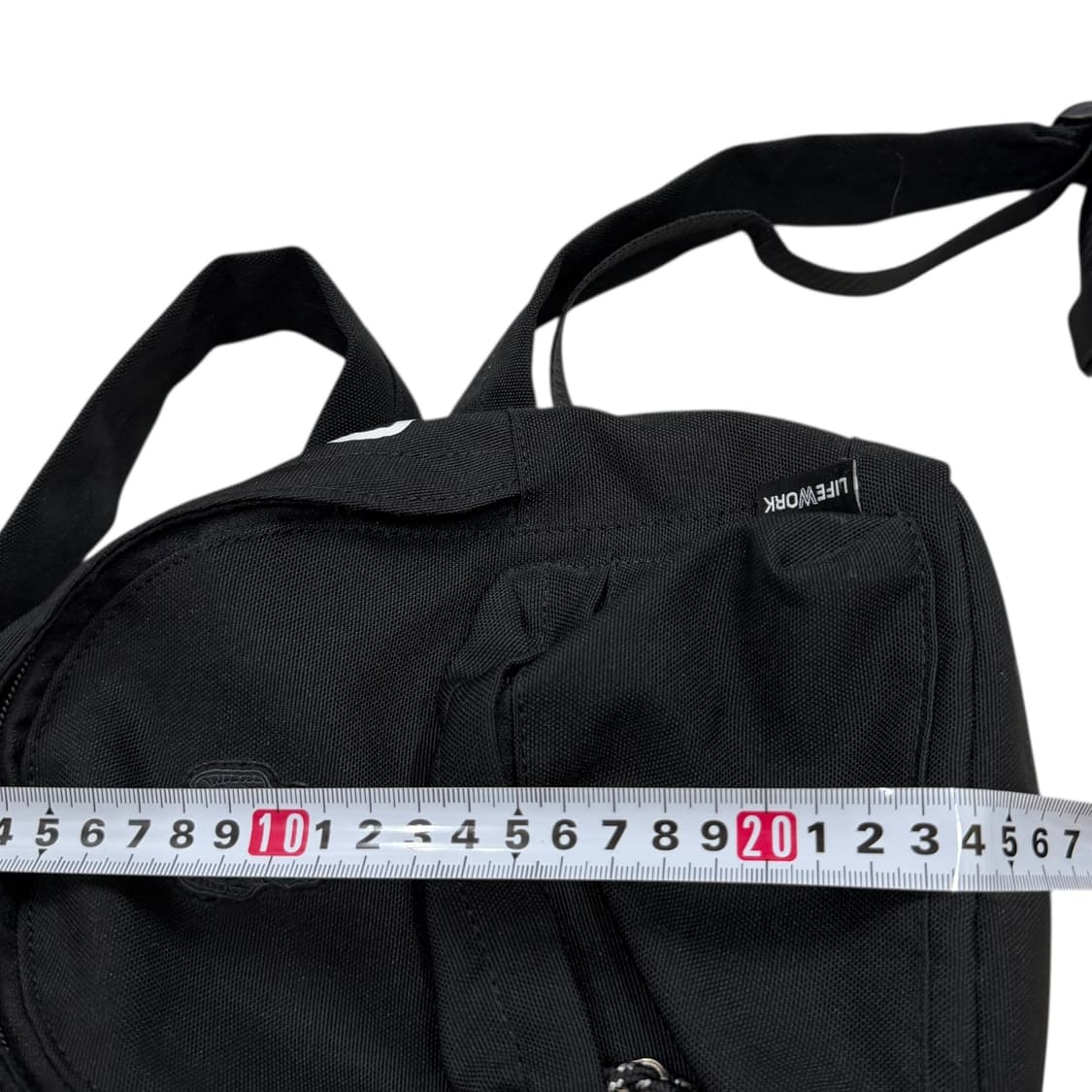 라이프워크 라독 와펜 미니 백팩 가방 블랙 상품이미지8