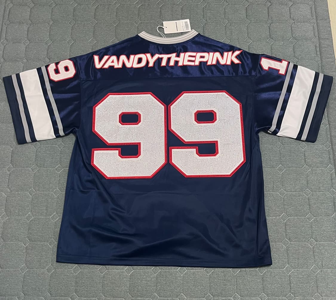 새상품 FOOTBALL JERSEY NAVY L 상품이미지2