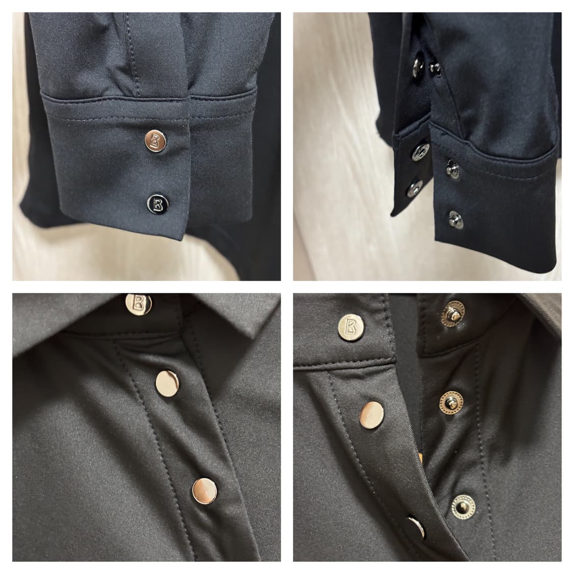 23ss새상품급)보그너 여성 골프 기능성 긴팔90/블랙 상품이미지4