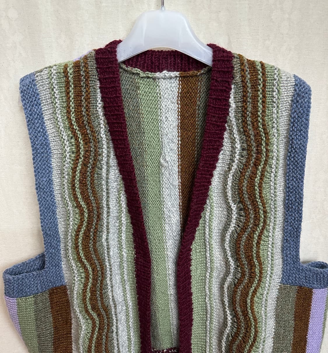 handmade knit vest 상품이미지2