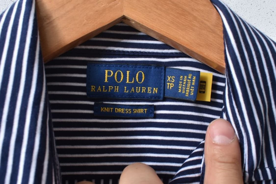 폴로 랄프로렌 큐알 니트 드레스 셔츠 XS M0310 상품이미지5