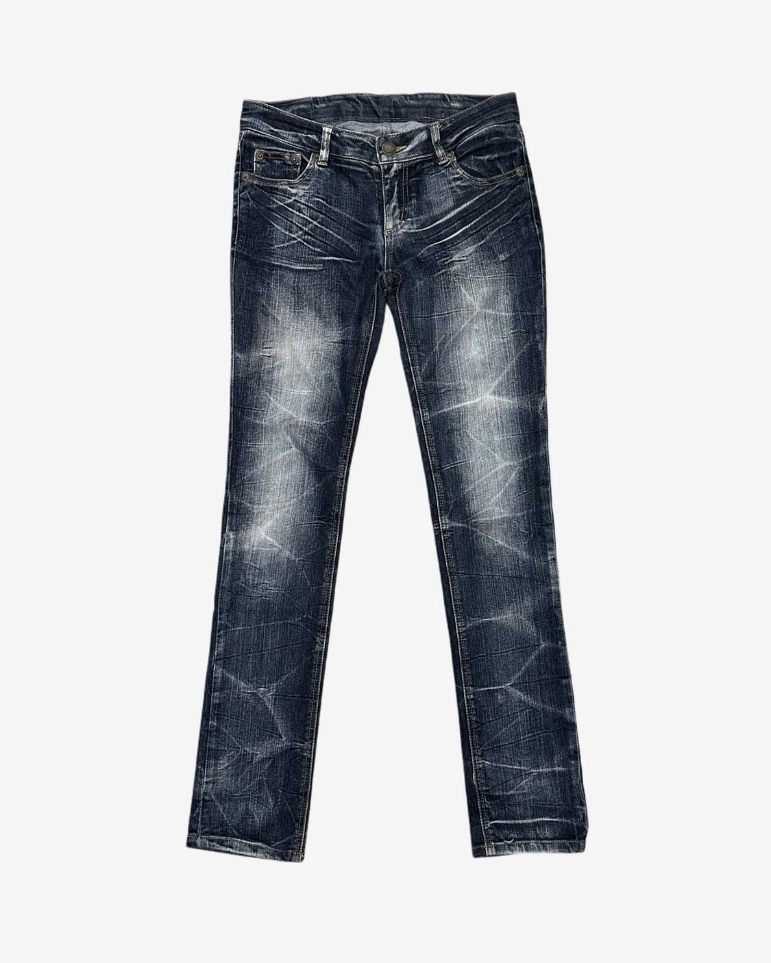 wrinkle fade low-rise slim jean 상품이미지1