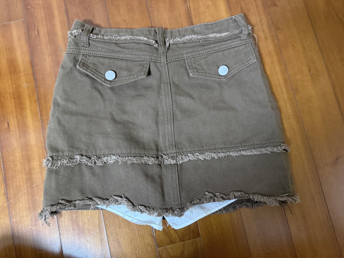 웨스턴 y2k 카우걸 무드 미니스커트 상품이미지2