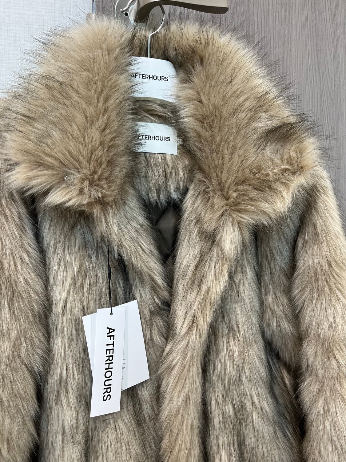 애프터아워즈 퍼자켓 사이즈1 상품이미지3