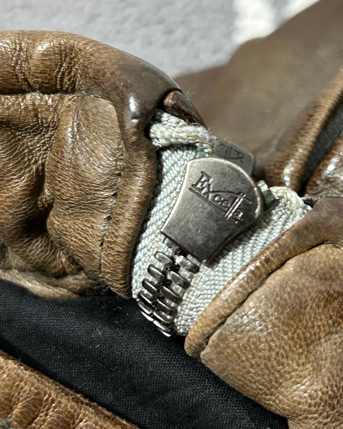 Luva Tram jpn 패이딩 램스킨 래더 자켓 상품이미지6