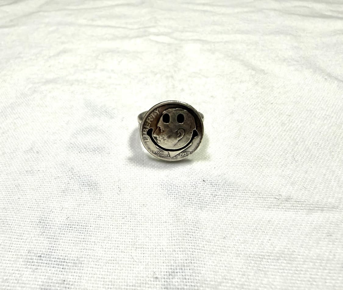 노스웍스 스마일 코인 반지 N-106 (north works) 상품이미지2