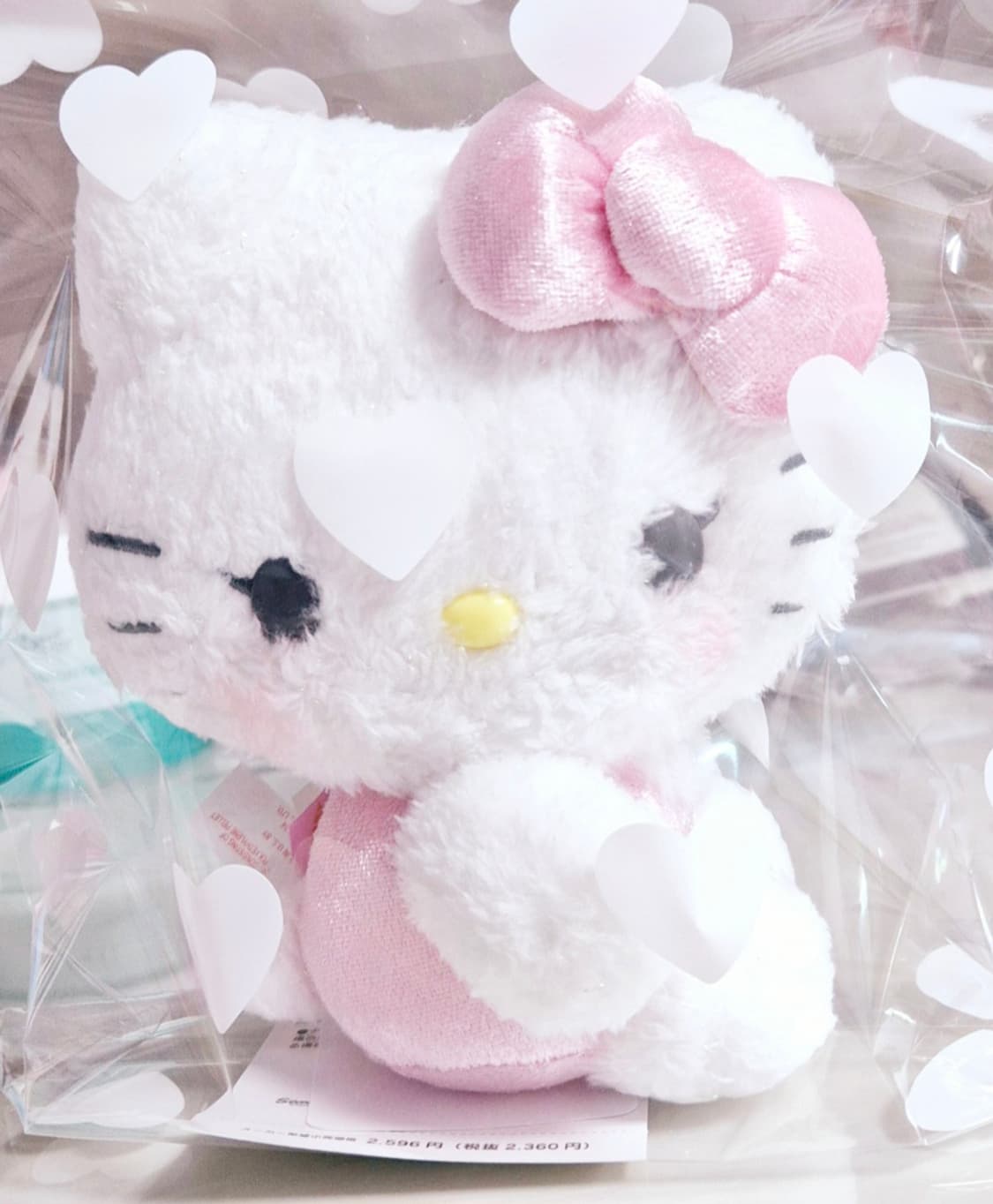 헬로키티 애니버서리 50주년 속눈썹 키티 인형 상품이미지2