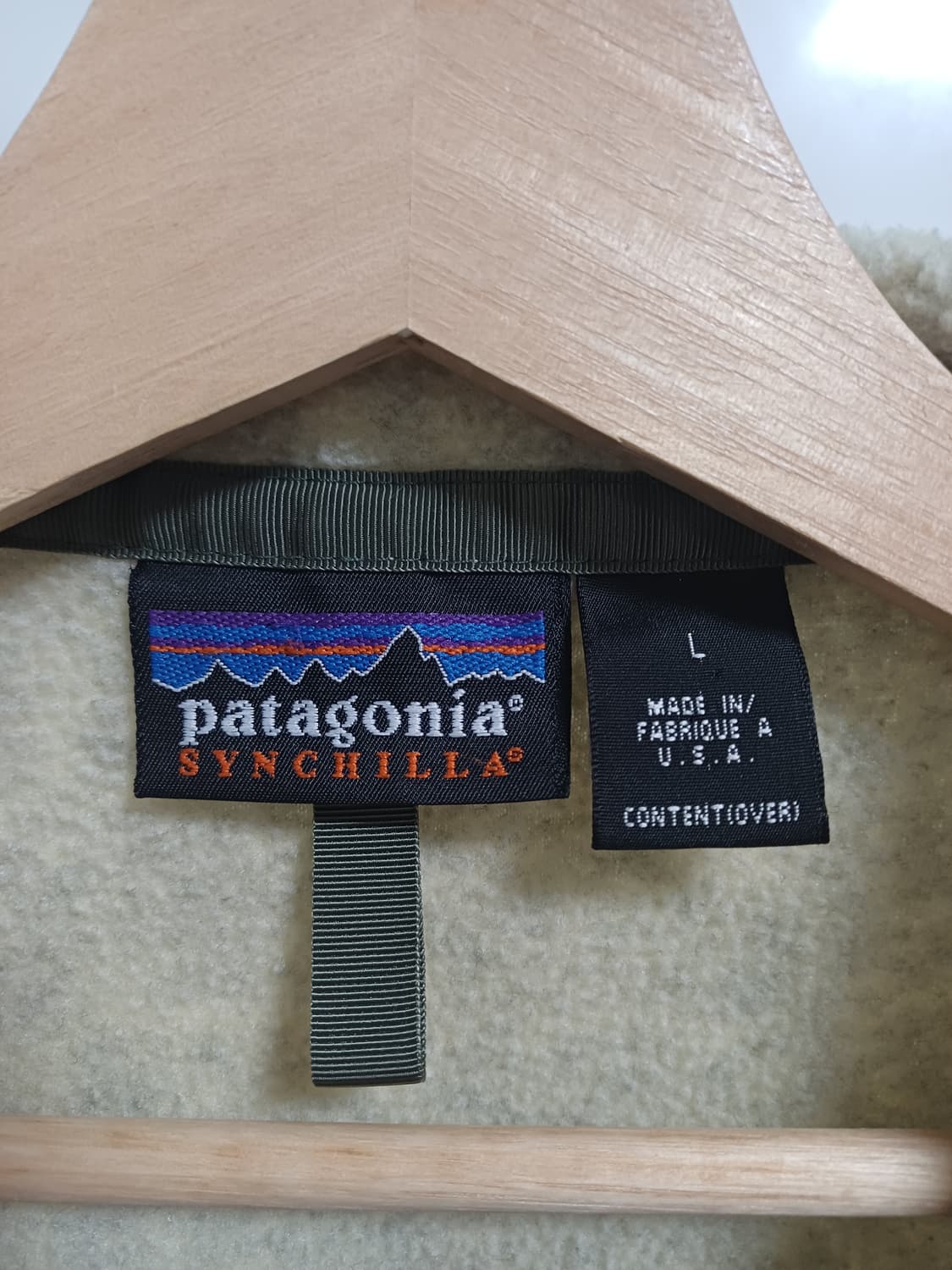 🇺🇸 파타고니아 신칠라 스냅티 - 오트밀 / 올리브 상품이미지4