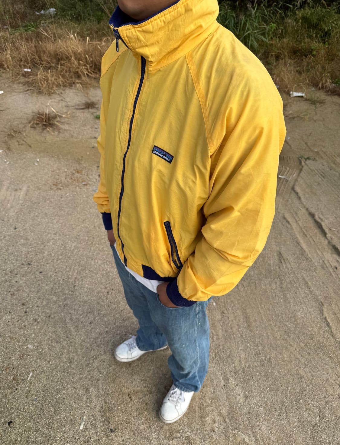 90~00s Patagonia 윈드플리스 봄버 자켓 상품이미지2