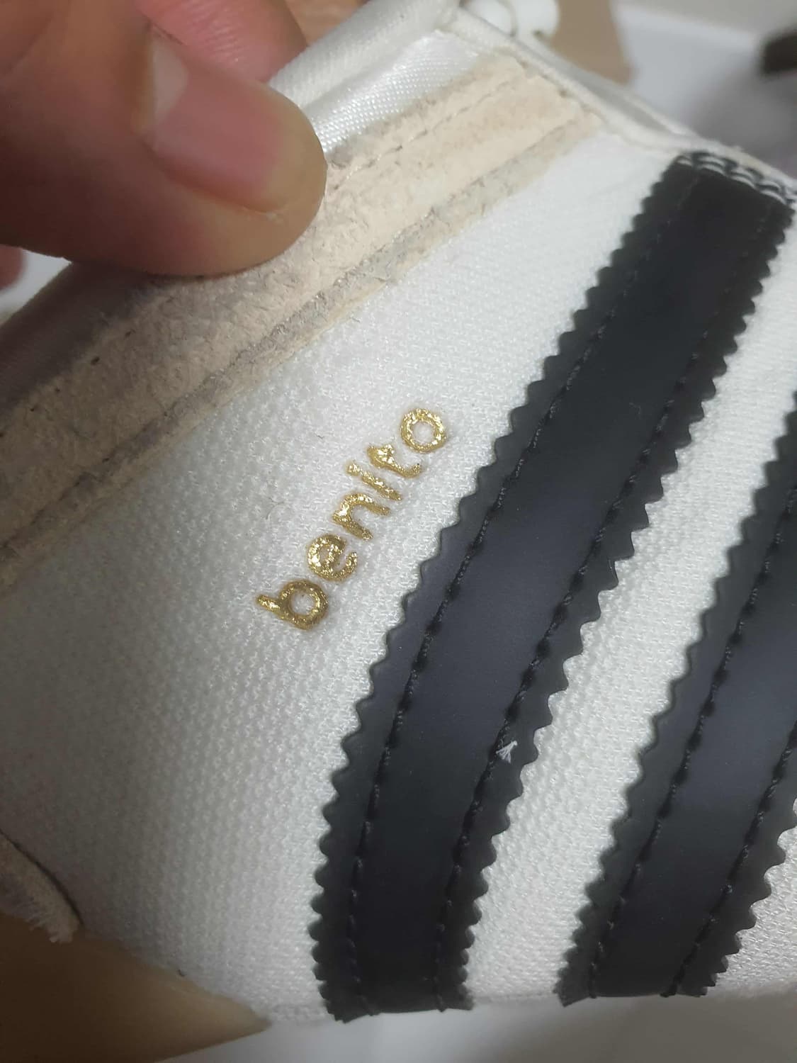 아디다스 x 배드 버니 발레리나 오프 화이트 코어 블랙 265 상품이미지7