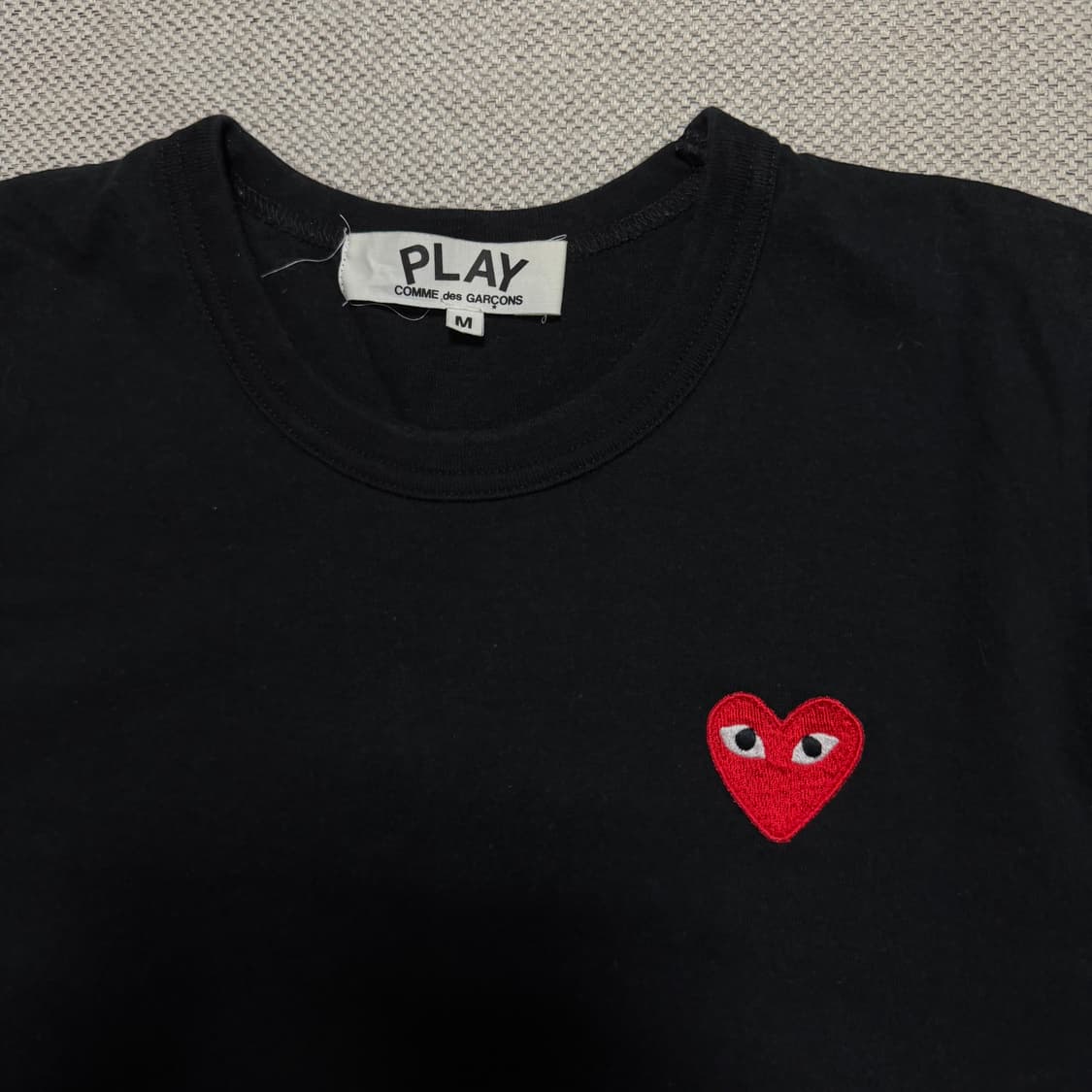 꼼데가르송 레드와펜 반팔티 상품이미지2