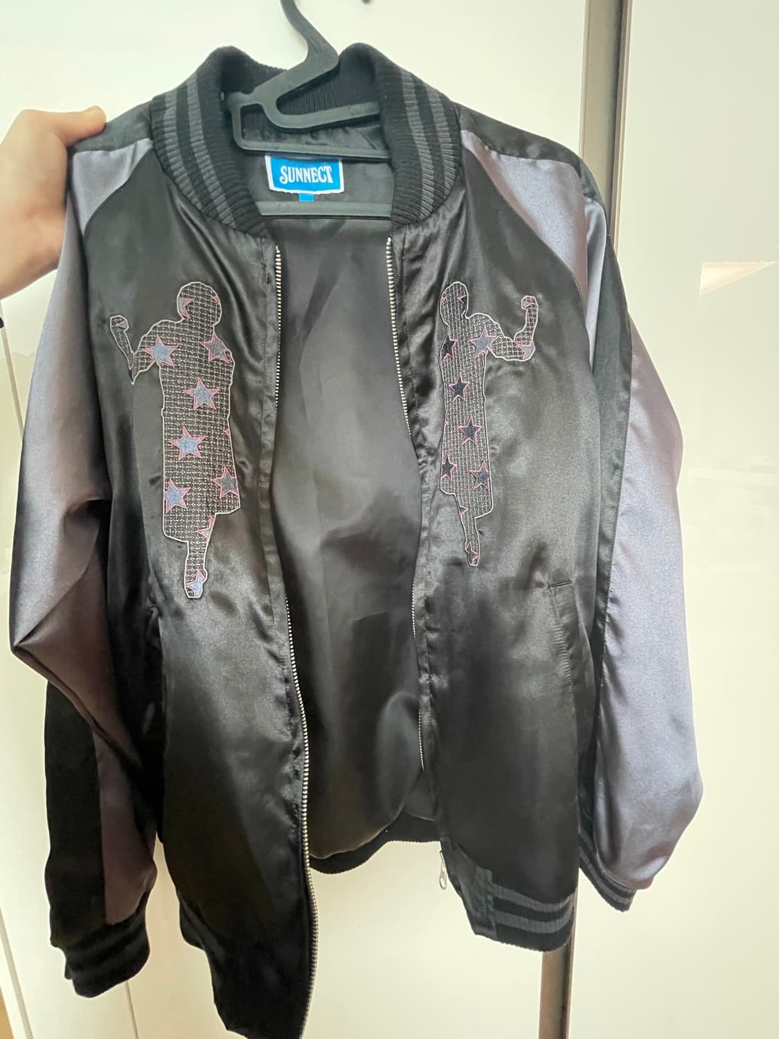 써넥트 스카잔 자켓 (블랙) 상품이미지5