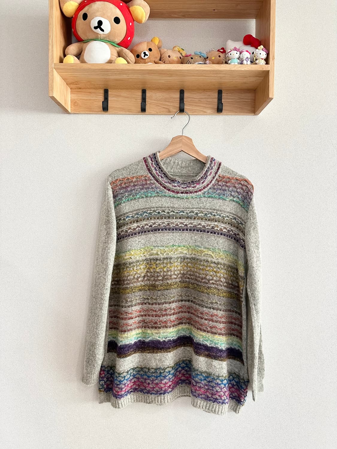 jpn 하구미 스즈코 너드 모리걸 아오이유우 히피 레이어드 코디세트 상품이미지2