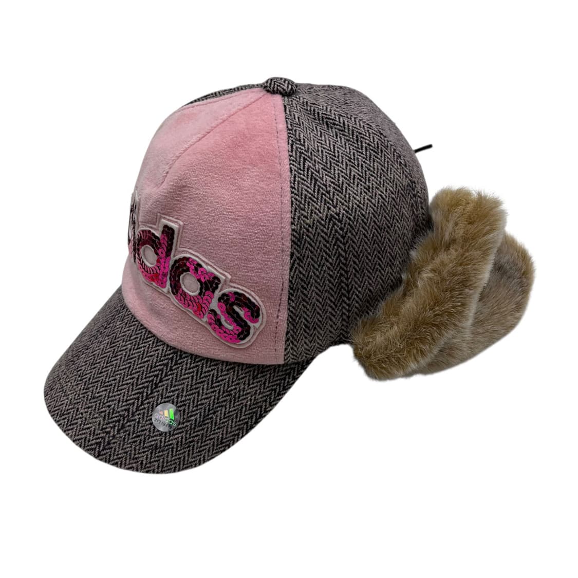 아디다스 y2k 딸기핑크 군밤모자 상품이미지8