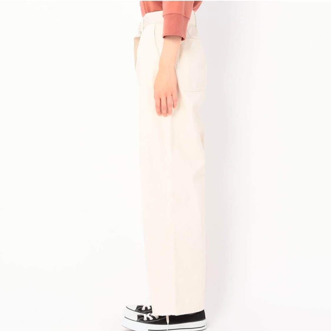 단톤 우먼 벨트 퍼티그 팬츠 34 사이즈 상품이미지5