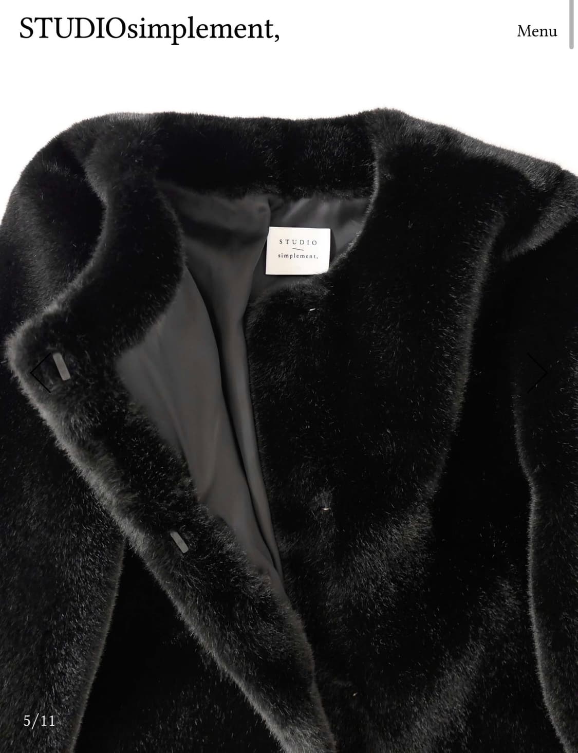 스튜디오심플멍 퍼자켓! 얼바닉30 토템 르메르 파사드패턴 막스마라 토템 상품이미지4