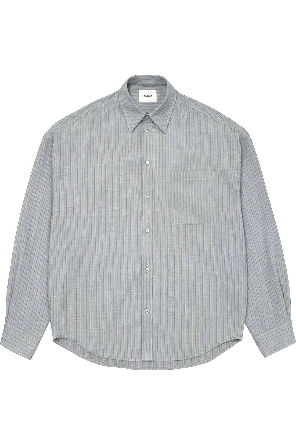 [2 3] 카미엔 헤비 스트라이프 셔츠 상품이미지1