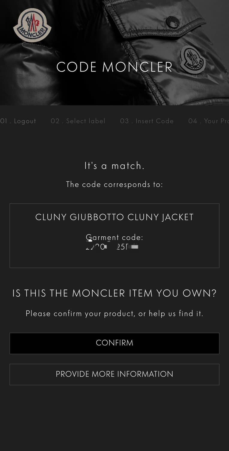 몽클레어 클루니 리얼퍼 카키 3 미사용 상품이미지10