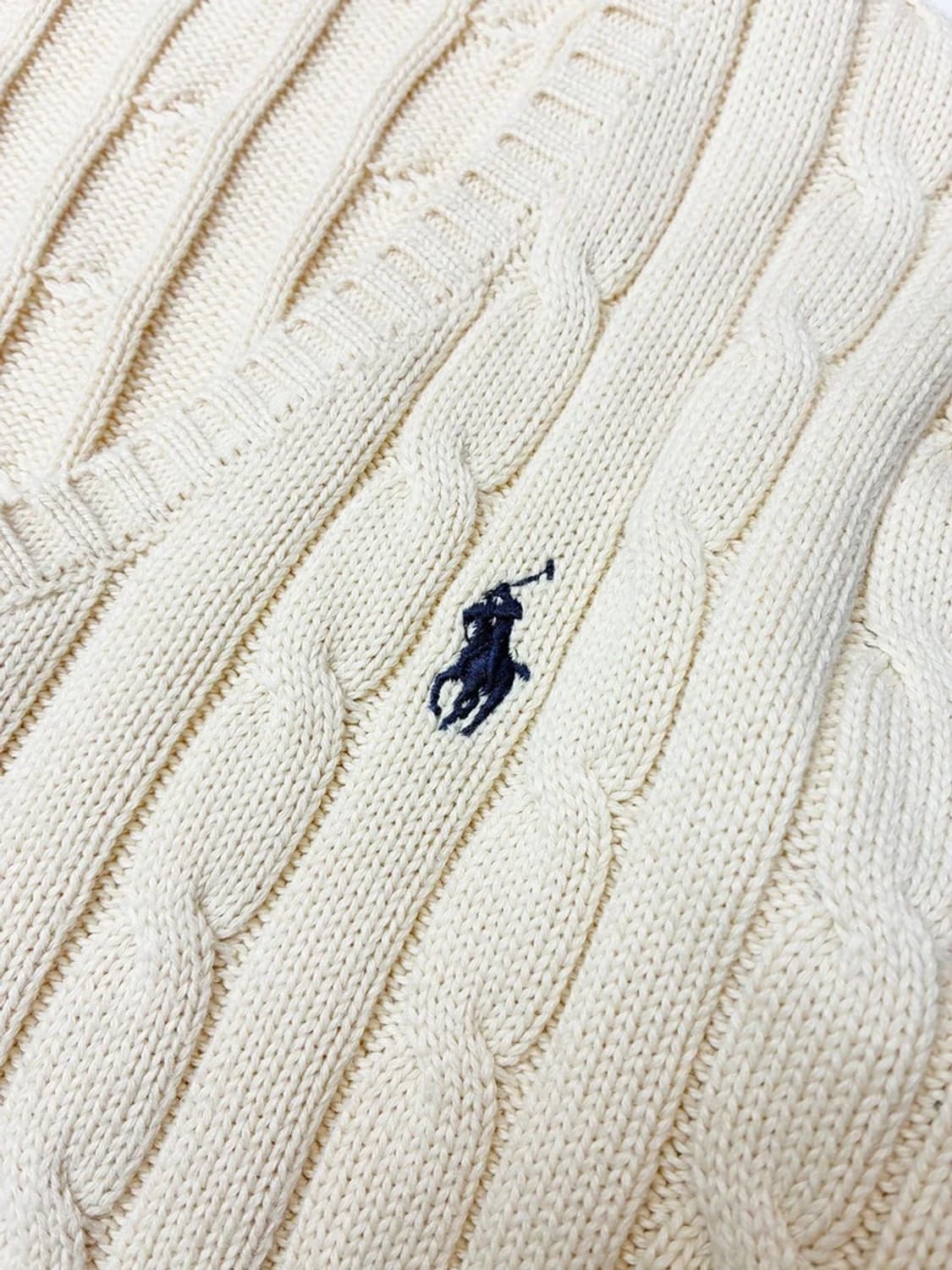 폴로 랄프로렌 QR 꽈배기 코튼 니트 PN5193 상품이미지3