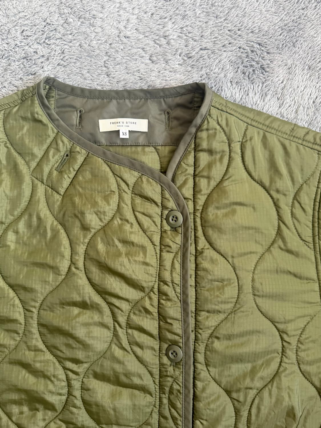 프릭스스토어 라이너코트 / F18-MTK-006 / 퀼팅 내피  XS 상품이미지4