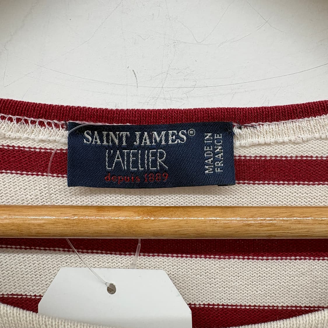 세인트제임스 스트라이프 긴팔티 공용 L 상품이미지4